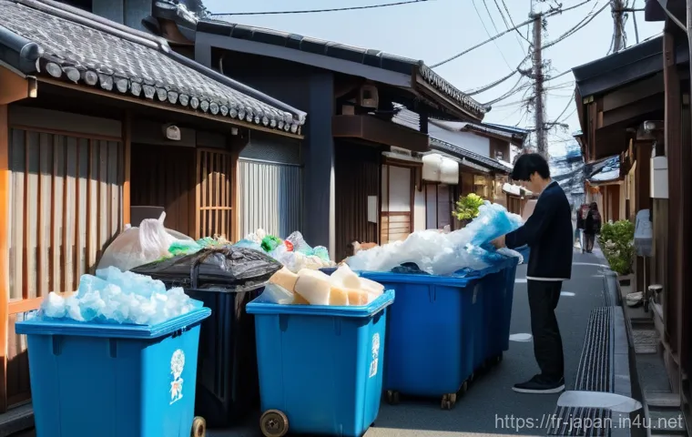 일본에서의 환경보호 정책 - Prompt 1: The Meticulous Art of Japanese Waste Sorting**