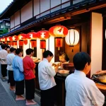 일본 전통 축제 마쓰리 일정 - **Prompt 1: Gion Matsuri Yoiyama Evening in Kyoto**
    A vibrant and bustling street scene during t...